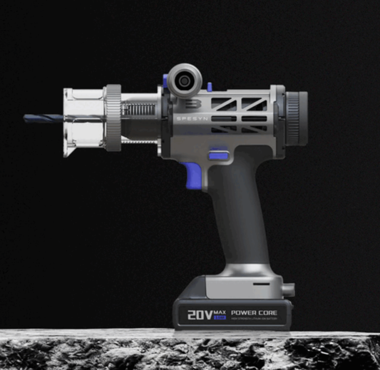 SPESYN Tool 3: Drill-Press Precision in a Handheld Drill
