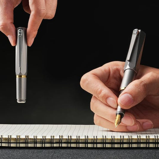 Lumink: The Definitive Pocket-to-Pro Titanium Fountain Pen
