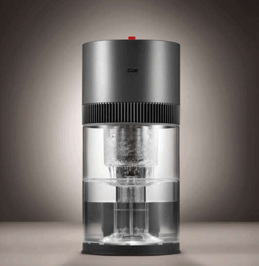 CUE Air Washer: Don’t just trap dust! Wash it away.